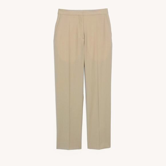 Sandro Straightcut Tailored Pants - XL - Beige - Picture 1 of 4